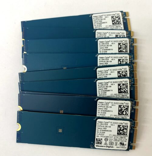 Western Digital WD 128GB SSD PC SN520 M.2 2280 PCIe Gen3 x2 NVMe SDAPNUW-128G-1006 TESTED USED
